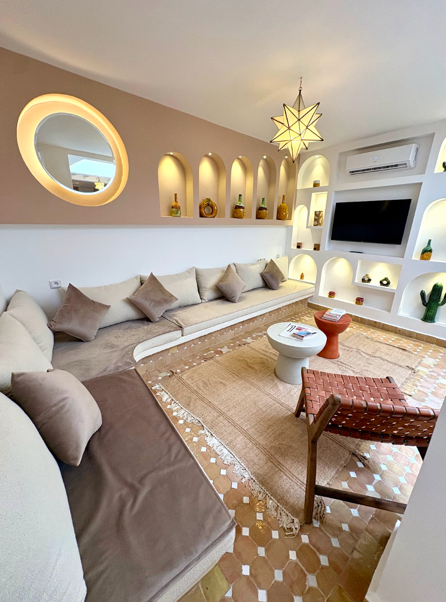 Salon du Riad Bella Vista